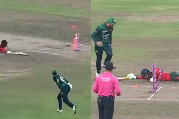 [WATCH] Direct Throw & a Fiery Send-Off From Salman Agha Sends Towhid Hridoy Packing In BAN vs PAK 2nd T20I