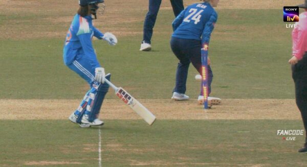 [WATCH] Harleen Deol Caught Snoozing, Leads to Embarrassing Run Out in ENG-W vs IND-W 1st ODI