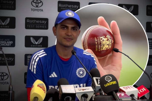 shubman gill dukes ball eng vs ind 2nd test edgbaston