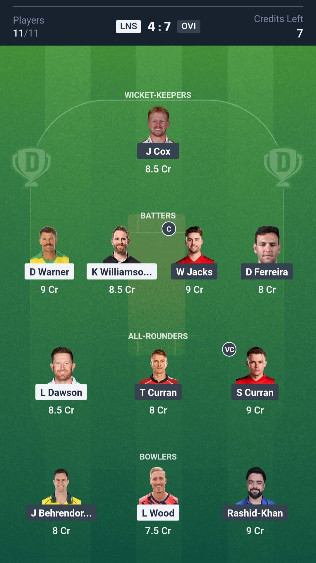 LNS vs OVI Dream11 Prediction Today The Hundred 2025 Match 1 Playing XI Small League Team