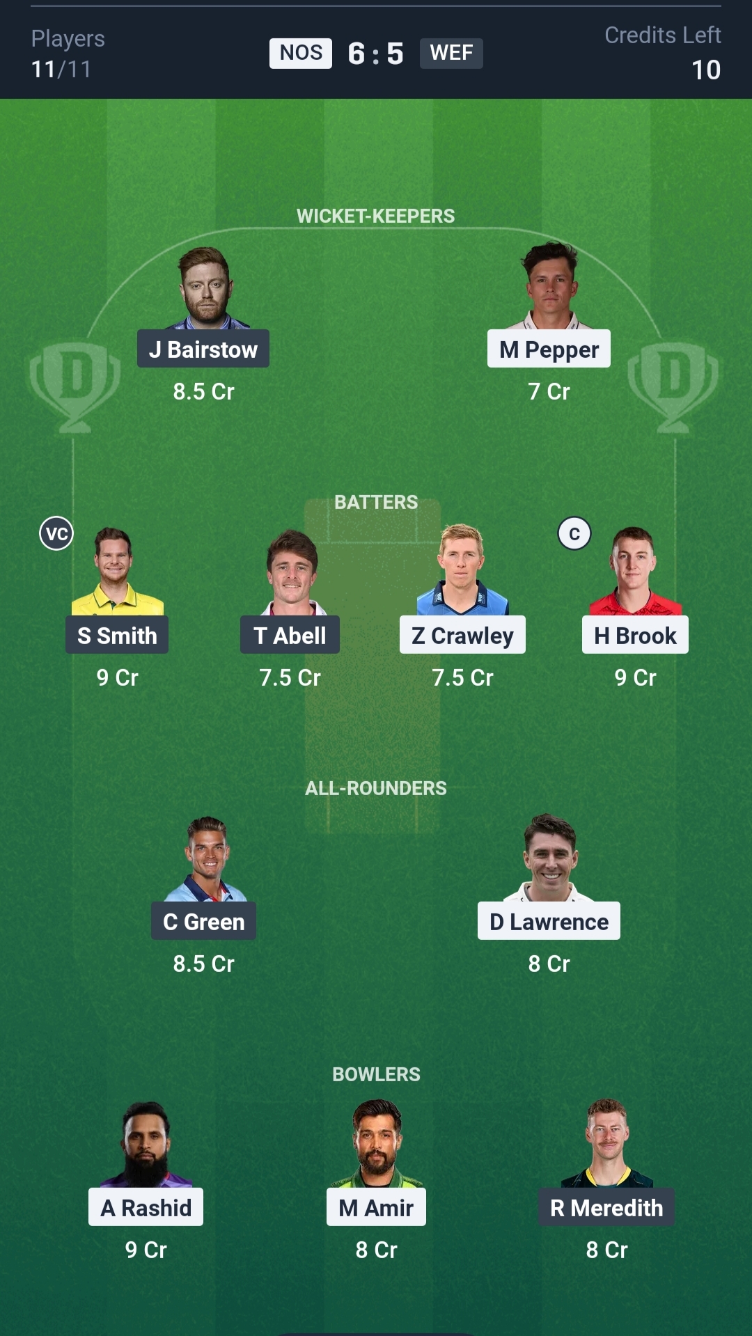 NOS vs WEF Dream11 Prediction Today The Hundred 2025 Match 3 Playing XI Small League Team
