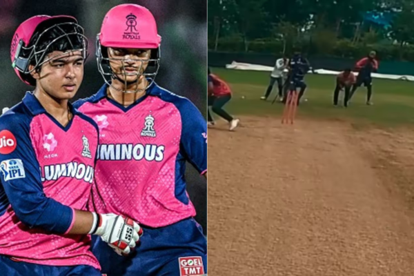 Rajasthan Royals Batting Sensation Nearly Injures Cameraman During Promotional Shoot