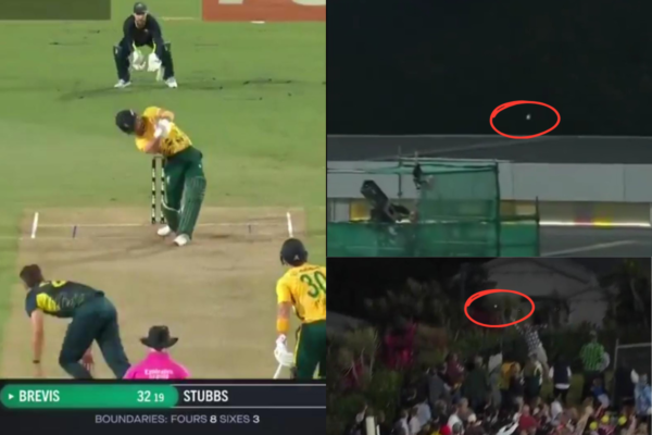 Dewald Brevis Continues Six-Hitting Spree, Lands One on Roof, One in Next House During Stunning Knock vs Australia