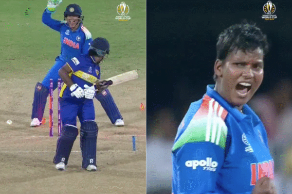 Deepti Sharma Gives Fiery Sendoff After Cleaning Up Sri Lanka Captain Chamari Athapaththu in IND-W vs SL-W Women’s World Cup 2025 [WATCH]