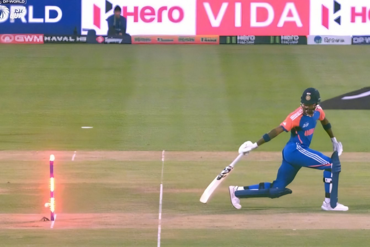 Hardik Pandya run out India Asia Cup 2025