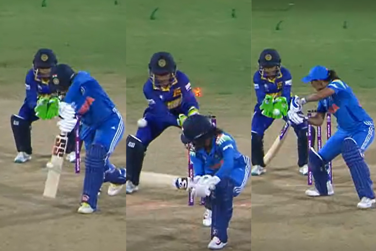 Horror Start By India In Women's World Cup 2025! Harmanpreet Kaur, Harleen Deol, Jemimah Rodrigues Dismissed In Same Over In IND-W vs SL-W [WATCH]