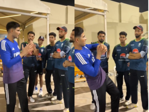 Ahead of IND vs PAK clash, India Star Shubman Gill Offers Batting Tips to Hong Kong Players During Asia Cup 2025 [WATCH]