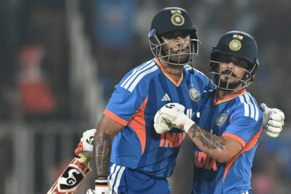 Ishan Kishan Suryakumar Yadav India IND vs NZ Highest T20I Total in Men's Cricket