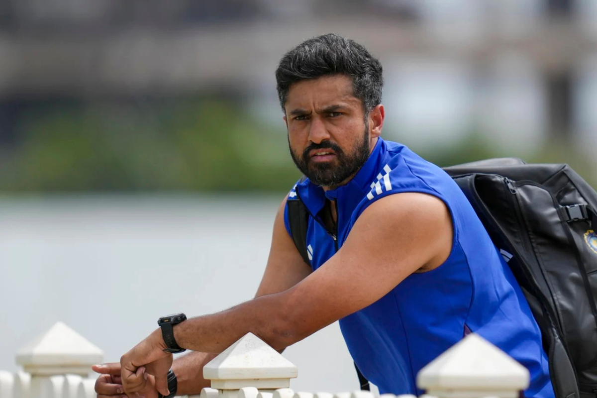 Karun Nair IND vs WI India