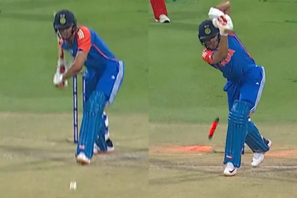 Shubman Gill Cleaned Up By Perfect Inswinger From Oman Seamer In Asia Cup 2025 Clash [WATCH]
