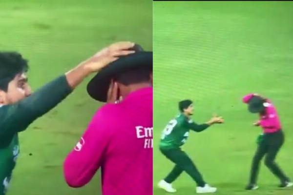 Umpire Substituted After Being Hit In the Head By a Pakistan Throw In Asia Cup 2025 [WATCH]