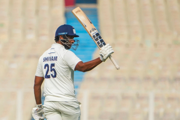 After Asia Cup 2025 Success, Shivam Dube Impresses in Red-Ball Cricket With a 62-Ball Ton for Mumbai.
