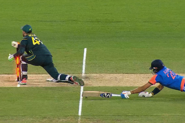 Axar Patel Slips After Mix-up With Abhishek Sharma, Runout Chaos Cost India Big in AUS vs IND 2nd T20I [WATCH]
