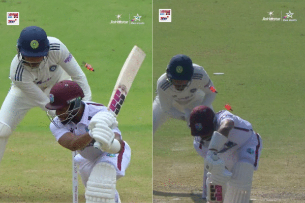 Deja Vu! Kuldeep Yadav Cleans Up Shai Hope in Similar Fashion Twice in Two IND vs WI Tests [WATCH]