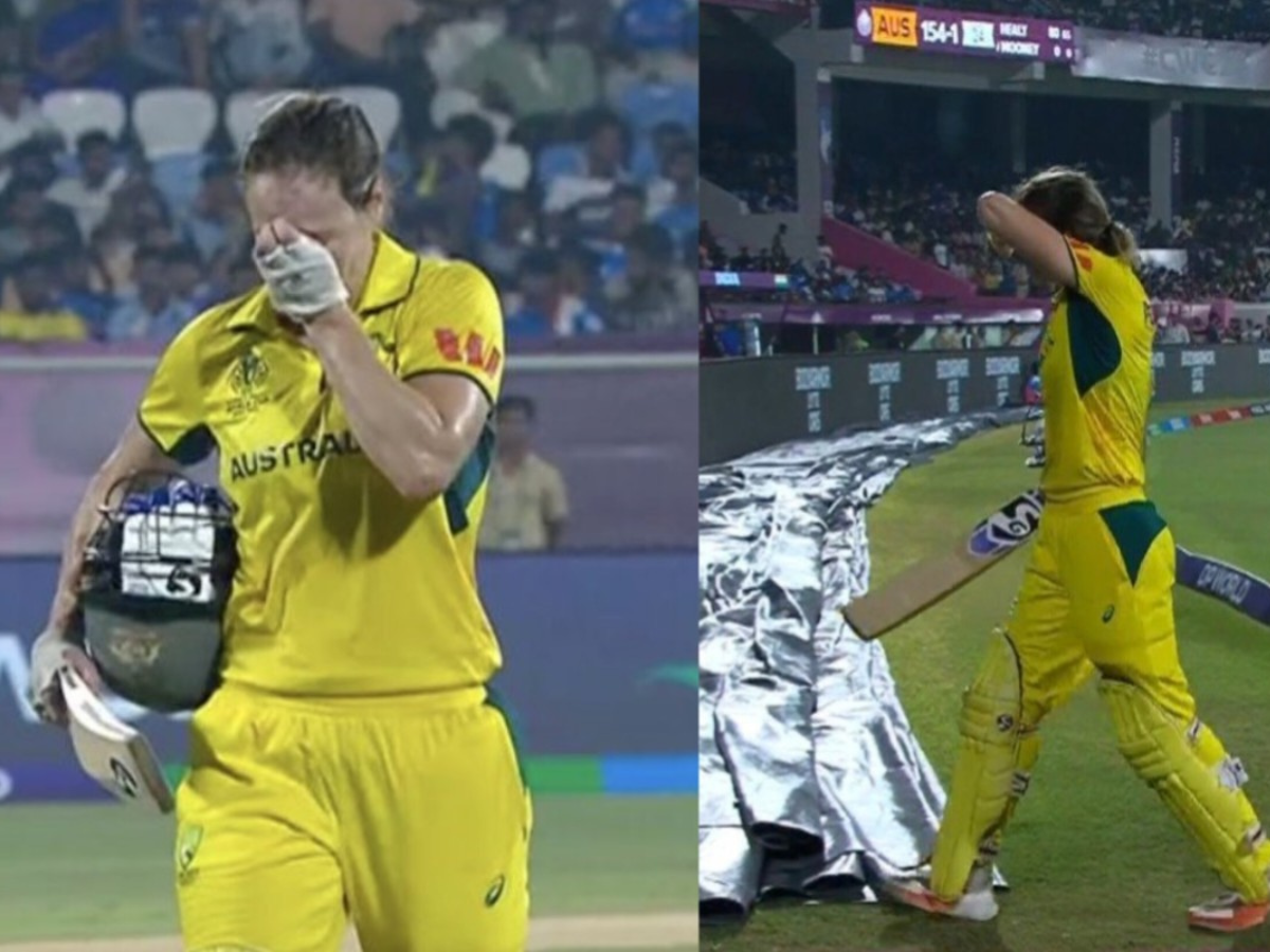 Ellyse Perry Walks Off Retired Hurt During Women's World Cup 2025 Clash Against India