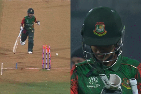 Direct-hit From Harshitha Samarawickrama Sends Fargana Hoque Packing In SL-W vs BAN-W In Women's World Cup 2025 [WATCH]