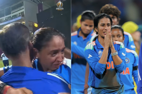 Harmanpreet Kaur, Jemimah Rodrigues break into tears after highest chase in women's ODI against Australia in Women's World Cup 2025 [WATCH]