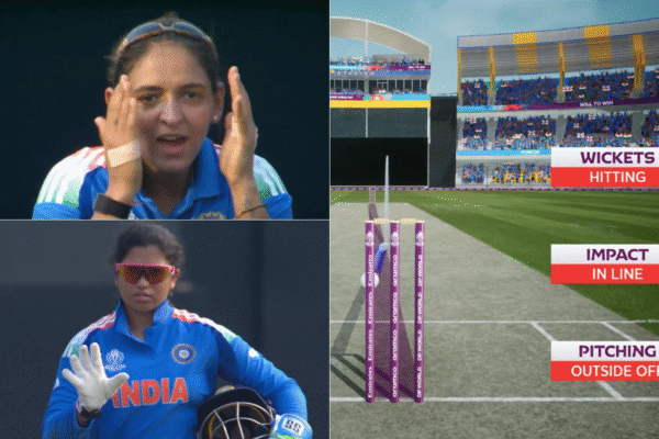 Harmanpreet Kaur Loses Cool on Richa Ghosh After Missing Obvious DRS Call In Women’s World Cup 2025 [WATCH]