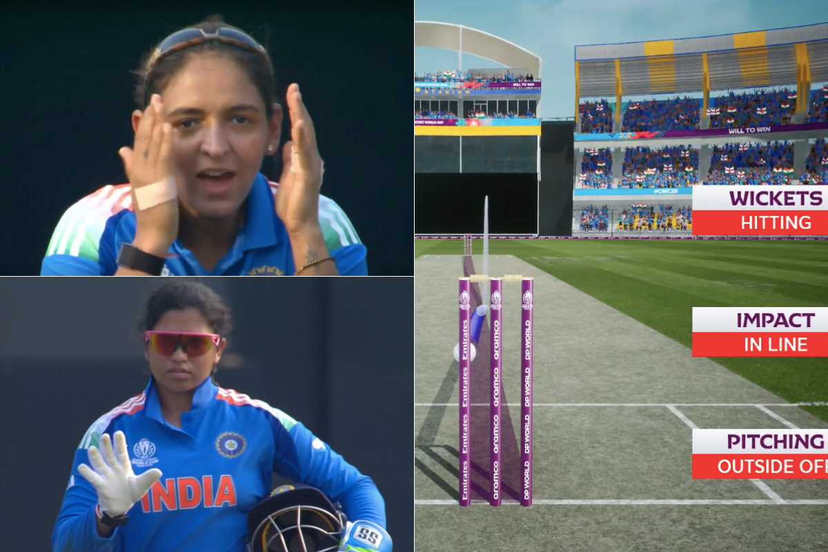 Harmanpreet Kaur Loses Cool on Richa Ghosh After Missing Obvious DRS Call In Women’s World Cup 2025 [WATCH]