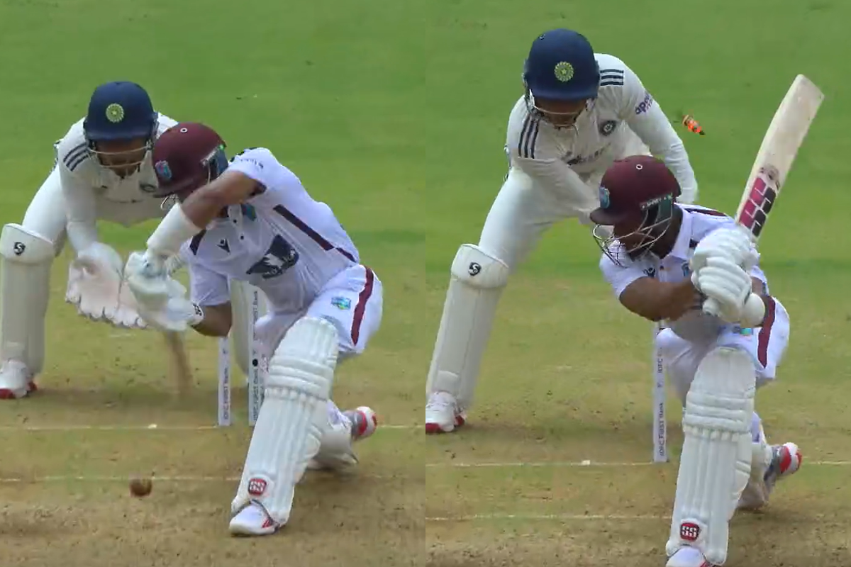 Kuldeep Yadav Cleans Up Shai Hope With a Brilliant Delivery in IND vs WI 1st Test [WATCH]