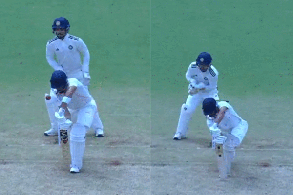 After Fifer Against AUS A, Manav Suthar Weaves Magic With Double-wicket First Over In Irani Cup 2025 [WATCH]