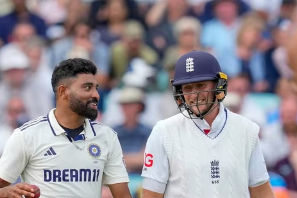 Mohammed Siraj Reveals Why He Wasn't Sledging Joe Root During England Test Series