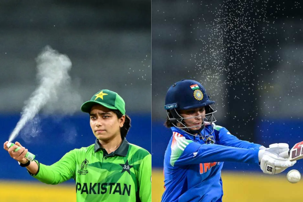 What Was Pakistan Captain Spraying During The Clash vs India in The Women's World Cup 2025?
