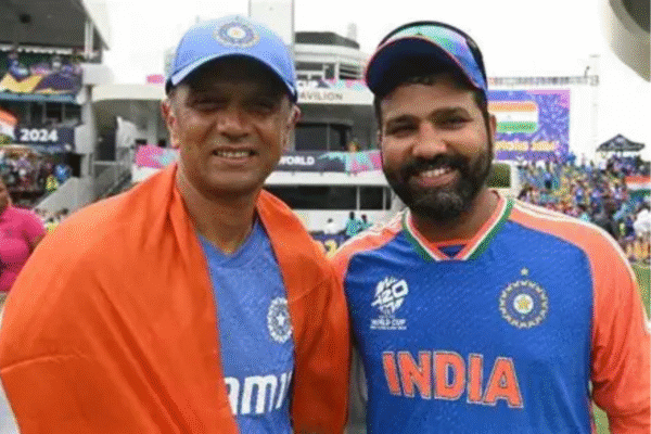 Rahul Dravid Rohit Sharma India 2024 T20 World Cup