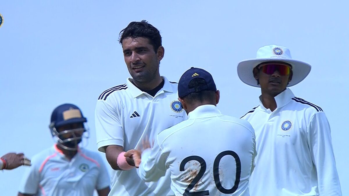 Snubbed for West Indies Tests, India Pacer Anshul Kamboj Hits Back at Selectors With Four-Wicket Haul in Irani Cup 2025