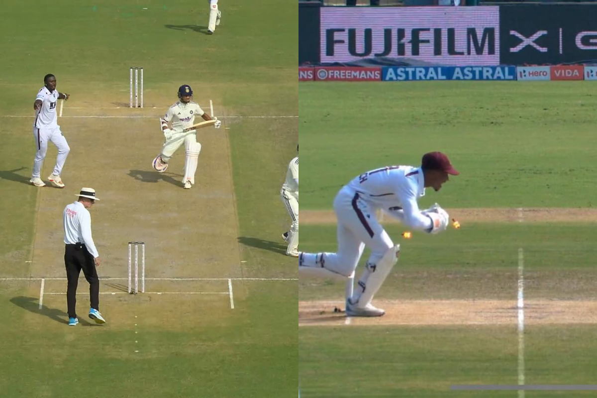 Yashasvi Jaiswal Throws His Wicket in Run Out After Mix-up With Shubman Gill in IND vs WI 2nd Test [WATCH].