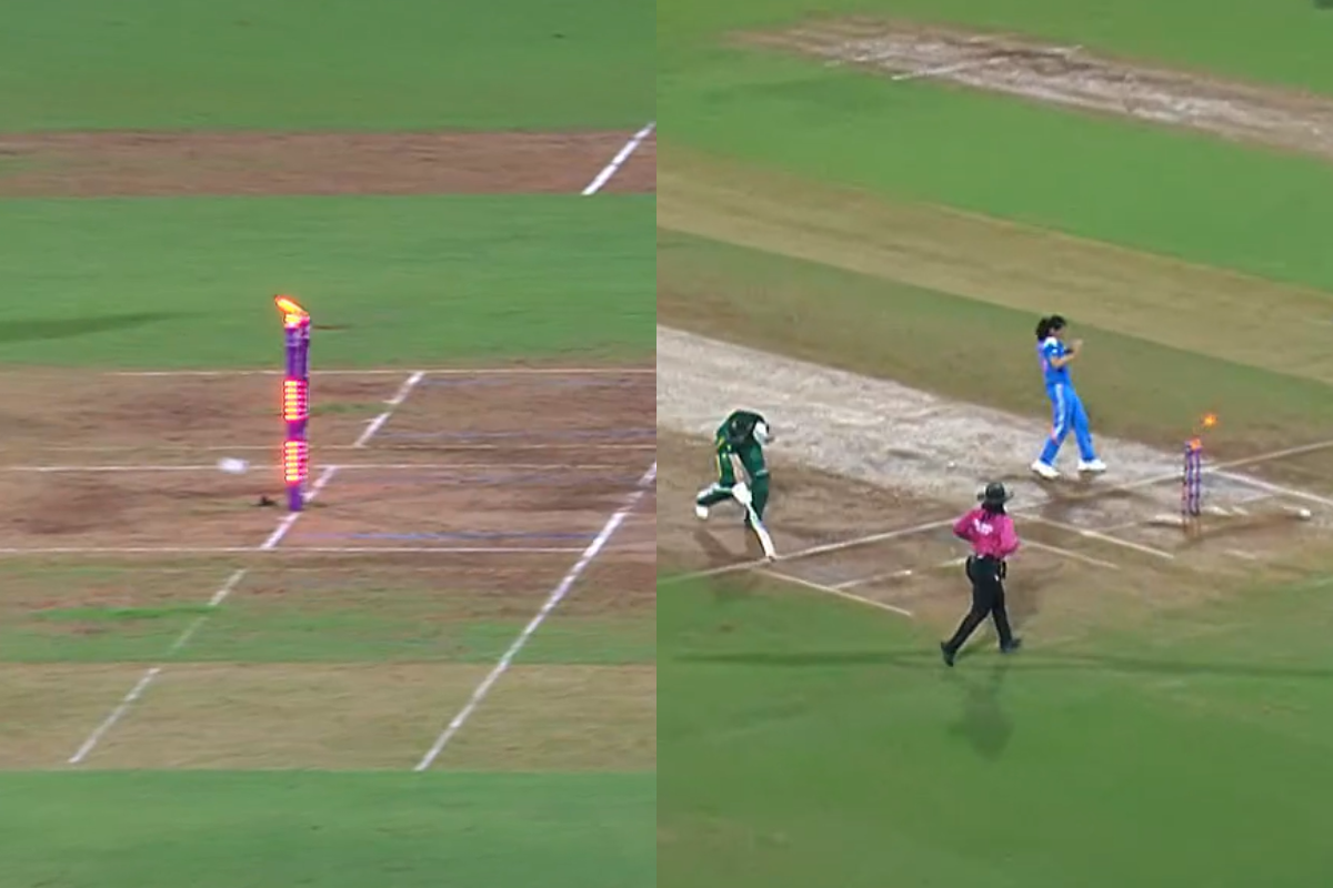 Amanjot Kaur Direct Hit Sends Tazmin Brits Back In SA vs IND Women's World Cup 2025 Final [WATCH]