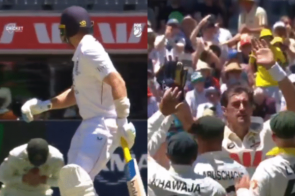 Disastrous Start for England as Mitchell Starc Removes Joe Root for A Duck in Ashes 2025 [WATCH]