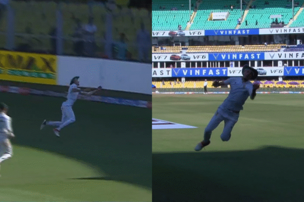 Marco Jansen Takes a Stunning One-Handed Catch While Running Back To Dismiss Mohammed Siraj in 2nd IND vs SA Test [WATCH].