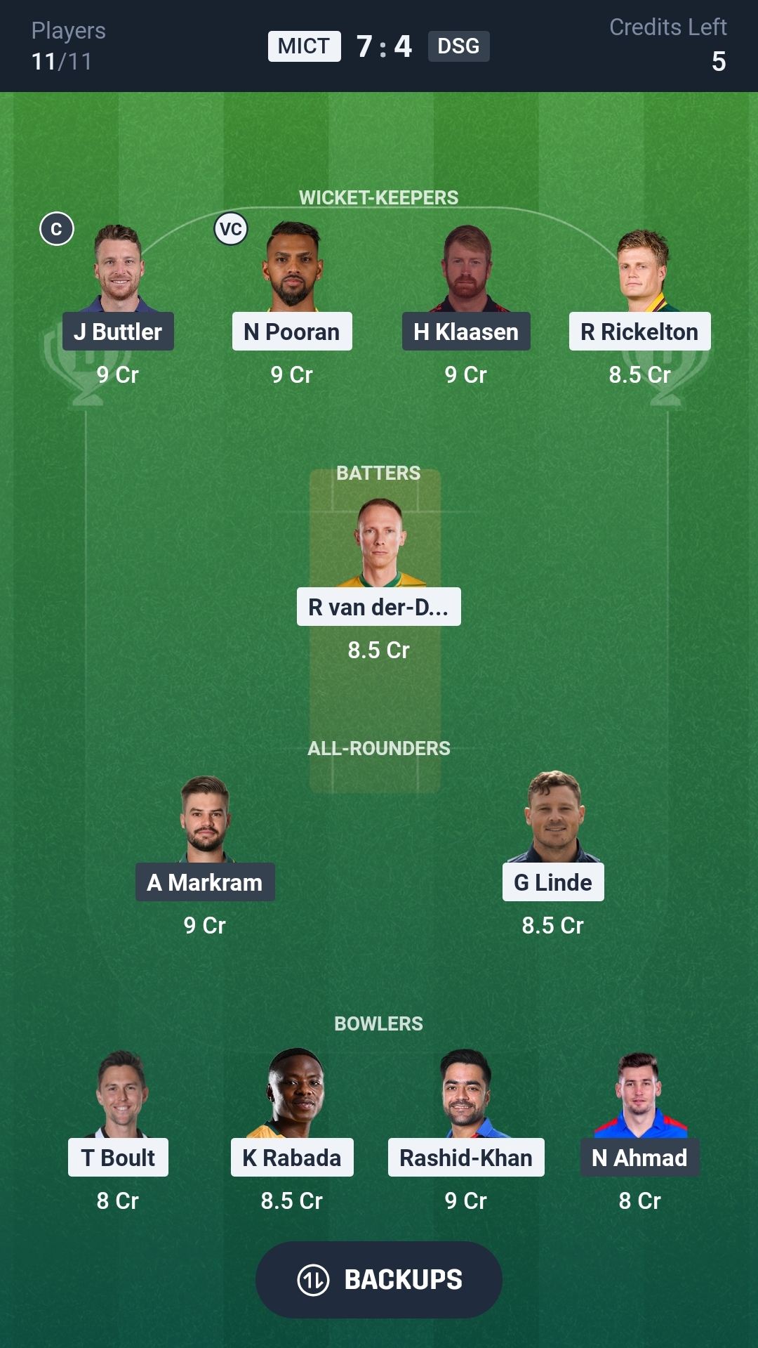 MICT vs DSG Dream11 Prediction Today SA20 2026 Match 1 Playing XI