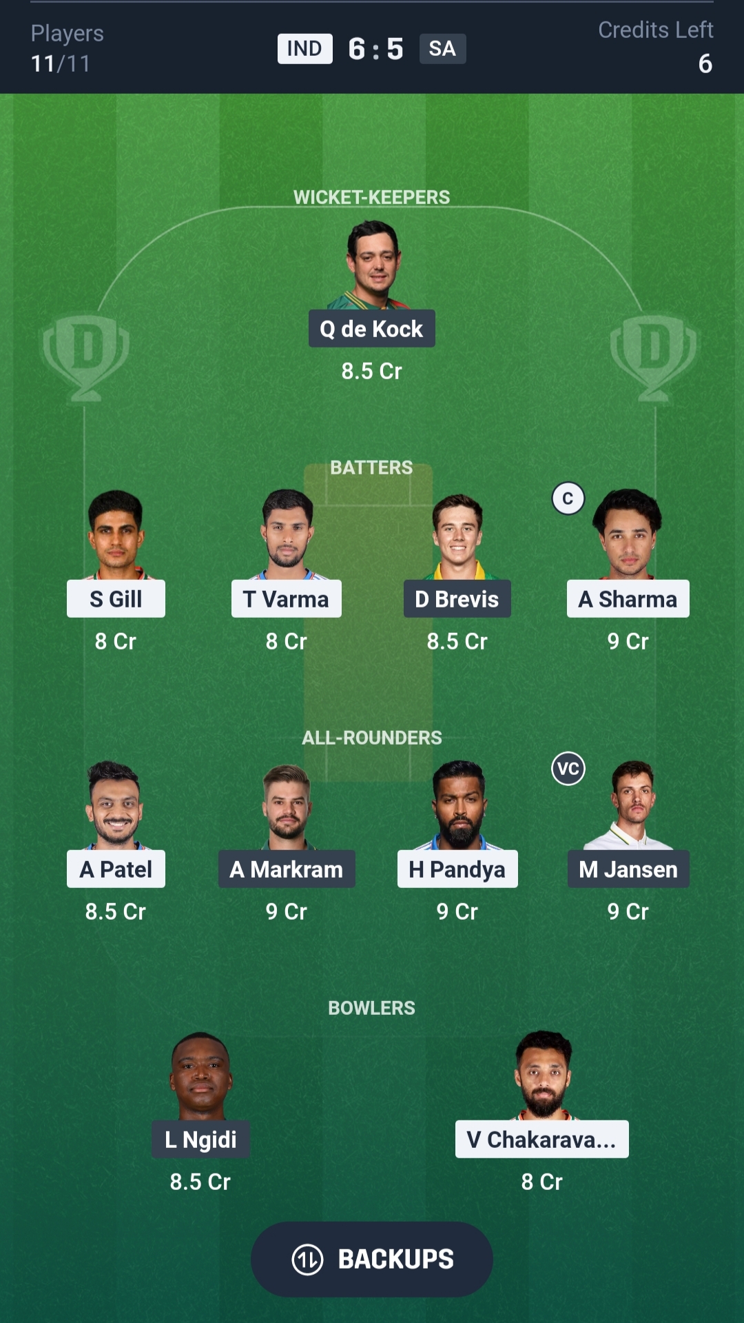 IND vs SA Dream11 Prediction Today 3rd T20I Playing XI