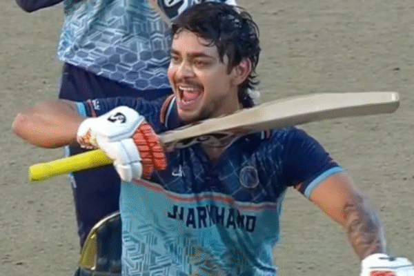 Ishan Kishan Blazes To 33-Ball Century In Vijay Hazare Trophy 2025-26