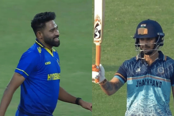 Maramreddy Hemanth Reddy Yashasvi Jaiswal Sarfaraz Khan Ishan Kishan Ramandeep Singh