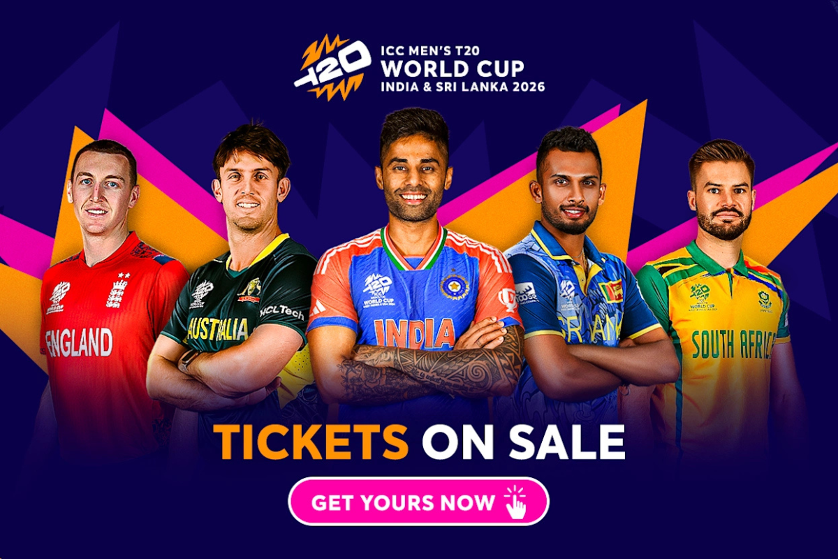 T20 World Cup 2026 Tickets LIVE How To Buy Phase 1 ICC T20 World Cup Tickets For Only INR 100