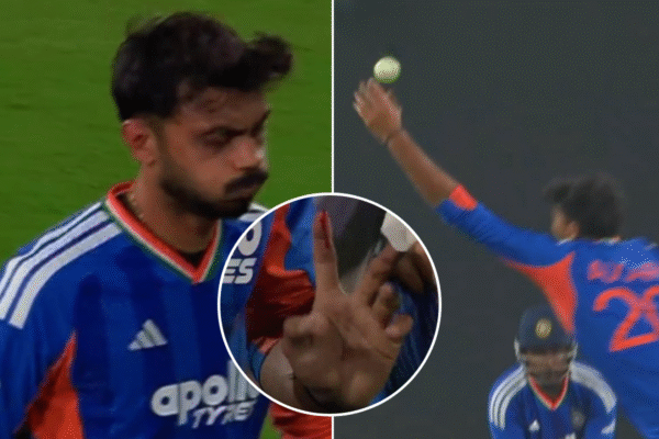 Axar Patel Injury Update: Bleeding Fingers During IND vs NZ 1st T20I Raise T20 World Cup 2026 Concerns For India
