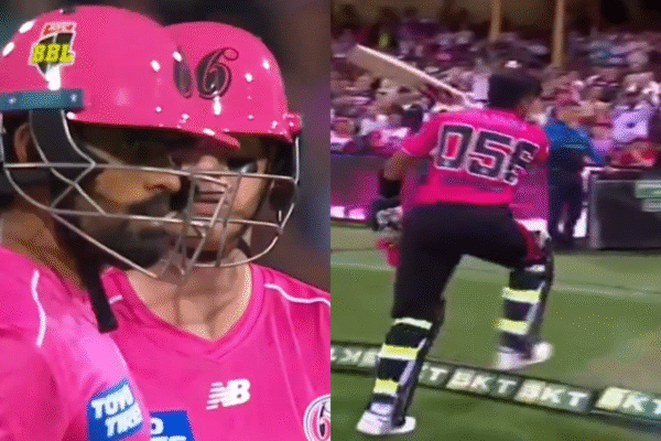 Babar Azam Furious After Steve Smith Denied Single, Thrashes Boundary Rope While Walking Back in BBL 2025-26 [WATCH]