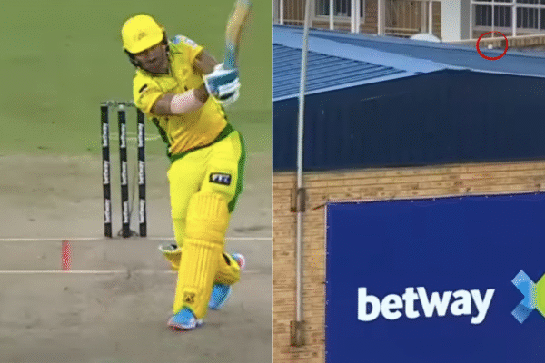Faf Du Plessis Flexes Muscle in SA20 2026, Launches a Six Onto the Wanderers Roof During JSK vs DSG Clash [WATCH]