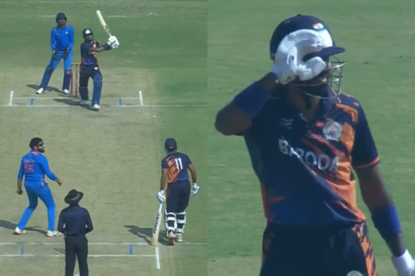 Hardik Pandya Goes Berserk, Smashes 34 Runs in an Over En Route To 68-Ball Century in Vijay Hazare Trophy