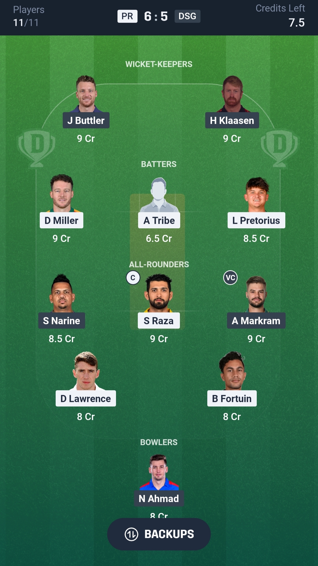 PR vs DSG Dream11 Prediction Today SA20 2026 Match 23 Playing XI