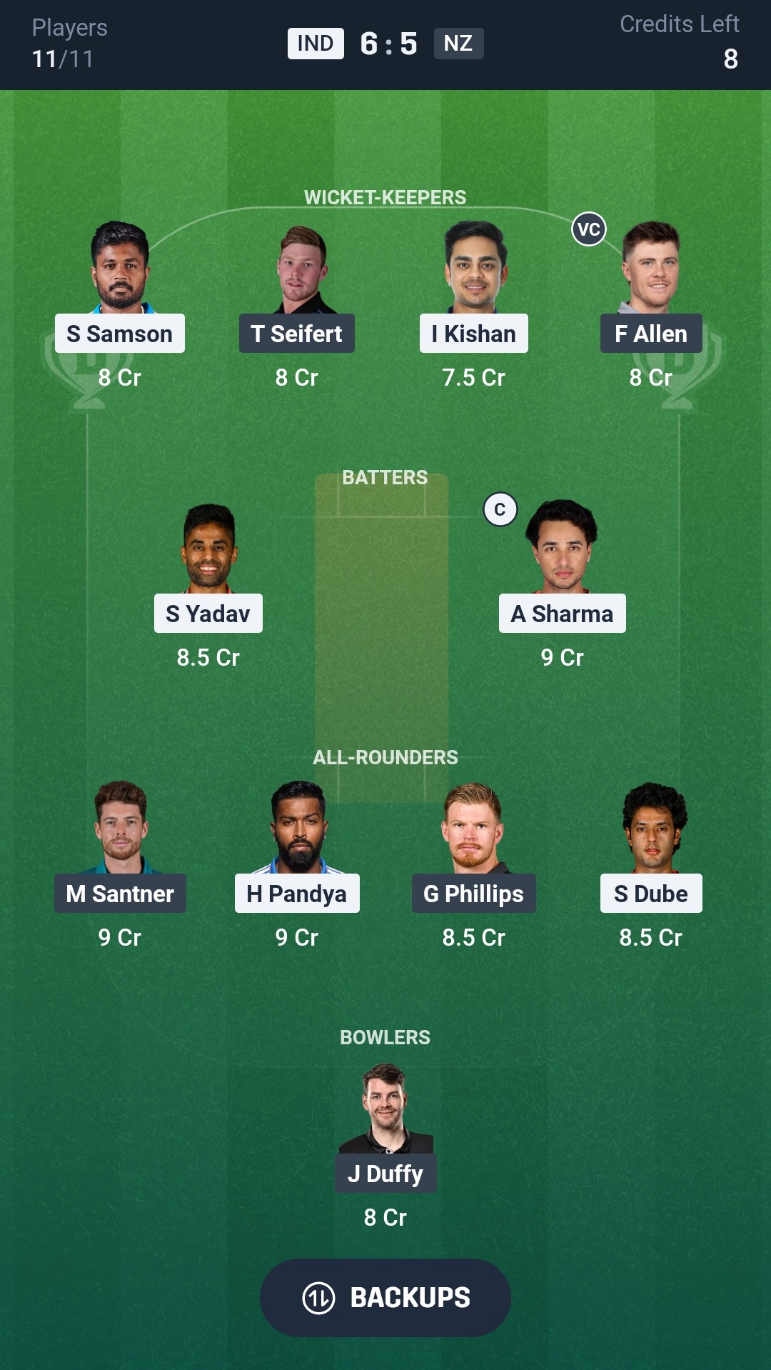 IND vz NZ Dream11 Prediction fantasy