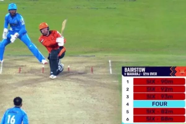 Jonny Bairstow Hammers Keshav Maharaj for 34 Runs in an Over in PC vs SEC SA20 2026 Match
