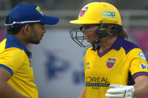 Meg Lanning Argues With Umpire After Being Given Out LBW in UP-W vs GG-W WPL 2026 [WATCH]