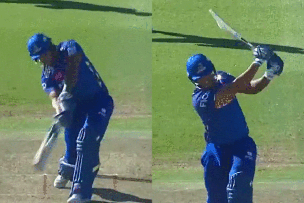 Mumbai Indians Star From SA20 Franchise Smacks No-Look 109 Meter Six Off Marco Jansen [WATCH]