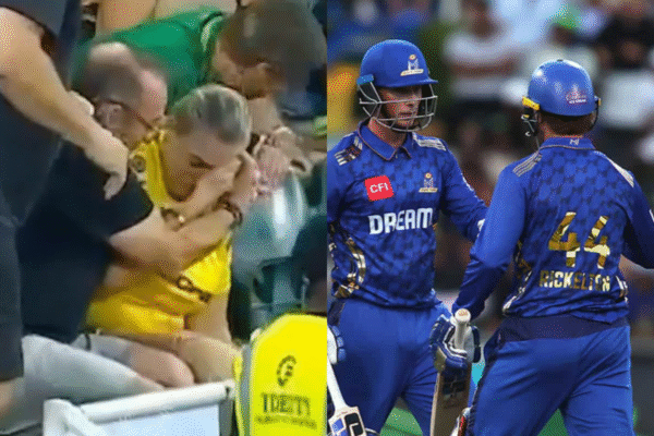 Mumbai Indians Star Wins Hearts With Warm Gesture Towards Injured Fan After JSK vs MICT Clash [WATCH]