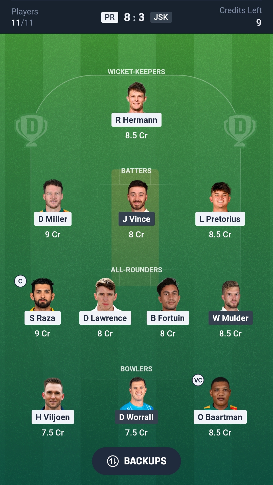 PR vs JSK Dream11 Prediction