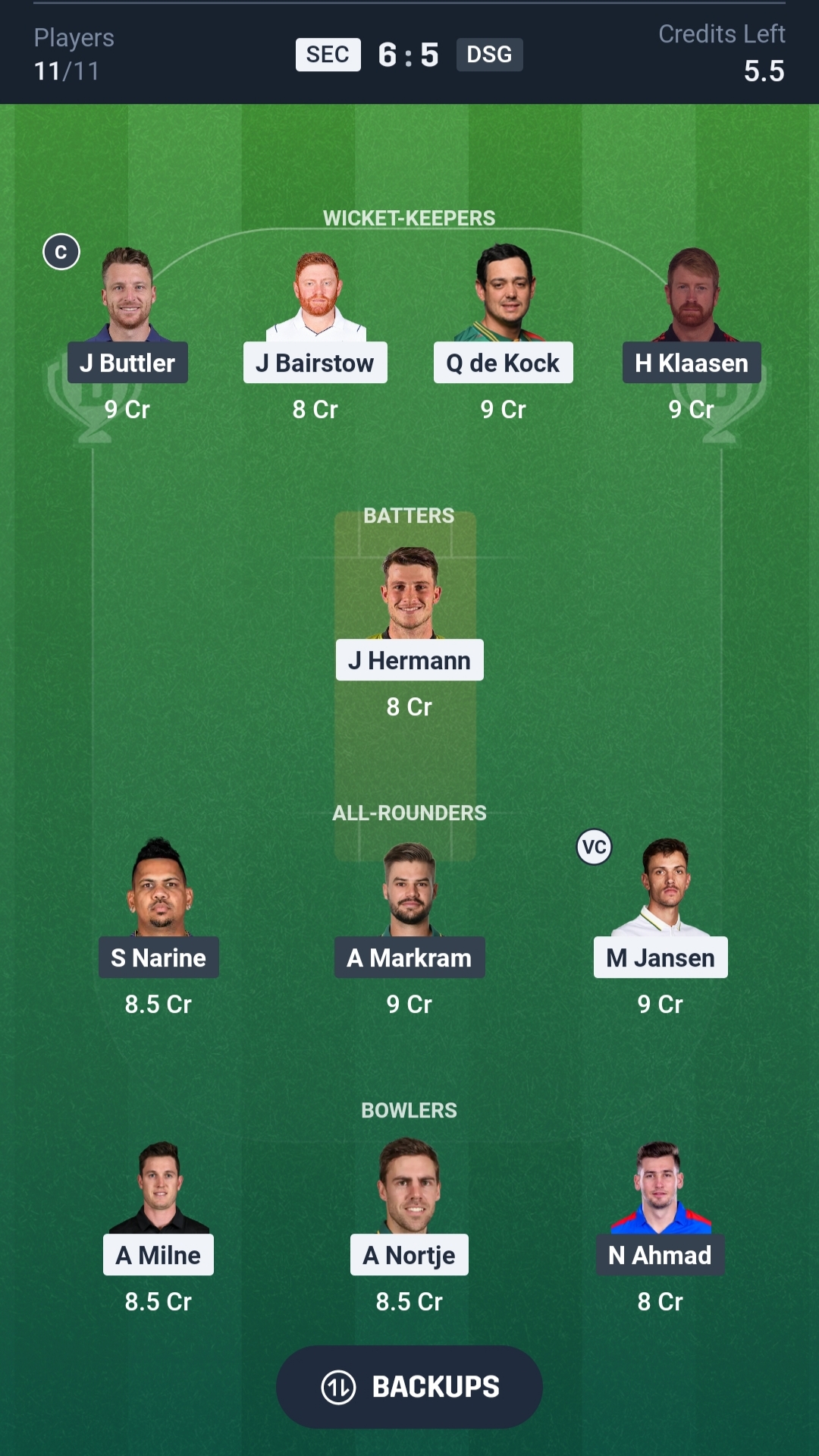 SEC vs DSG Dream11 Prediction Today SA20 2026 Match 21 Playing XI